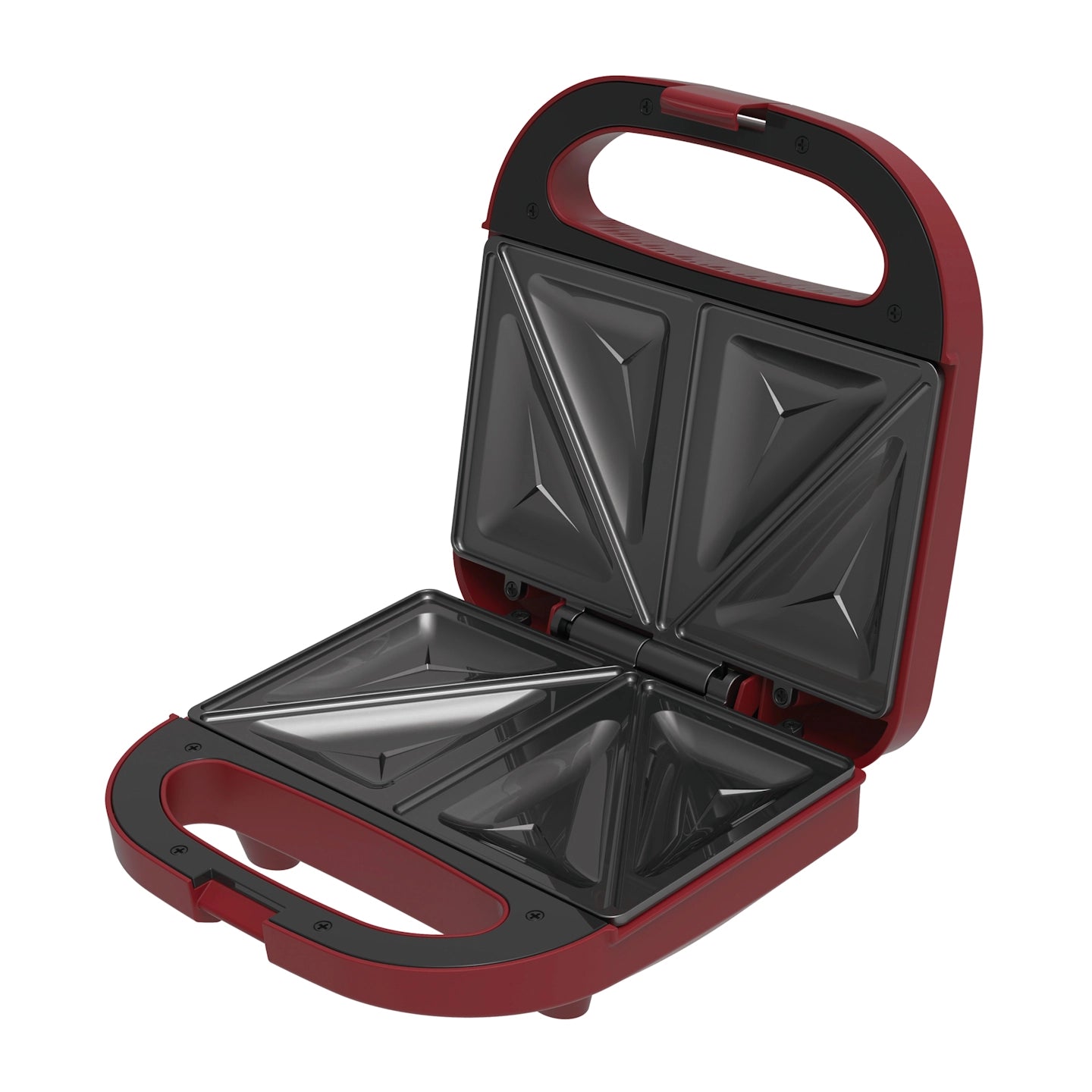 Sandwichera 750W Maroon - Bergner